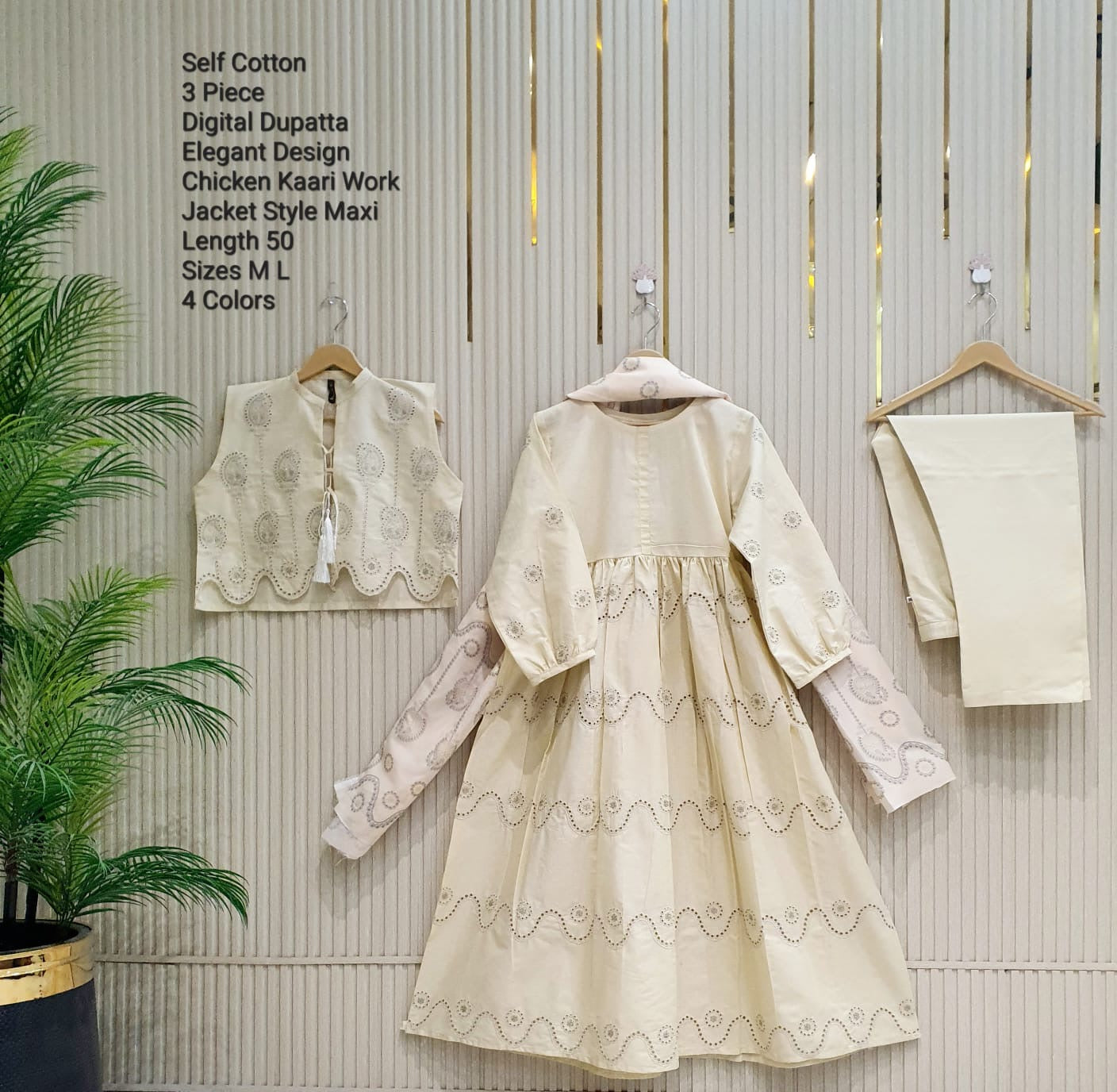 Lawn cotton frock