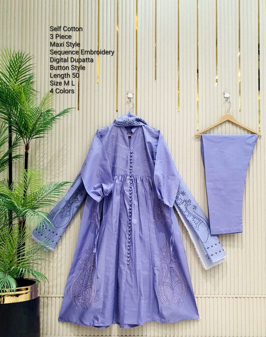 Lawn frock for summer