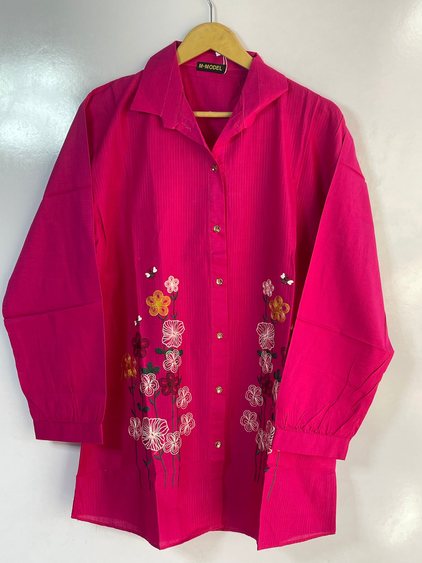 Lawn shirt for baby girls