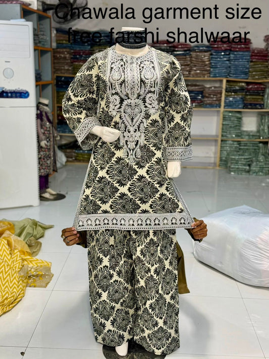 Farshi shlwar sequence work