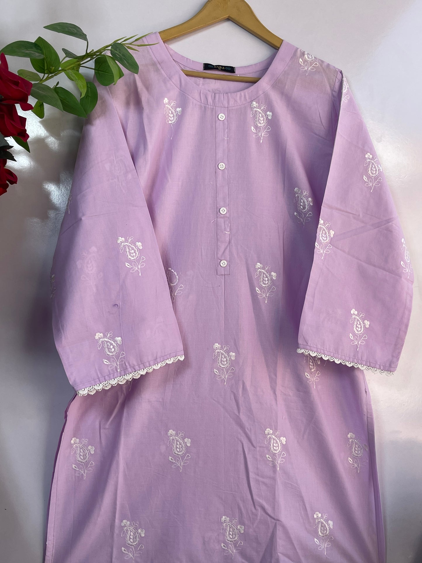 Lawn shirt for baby girls