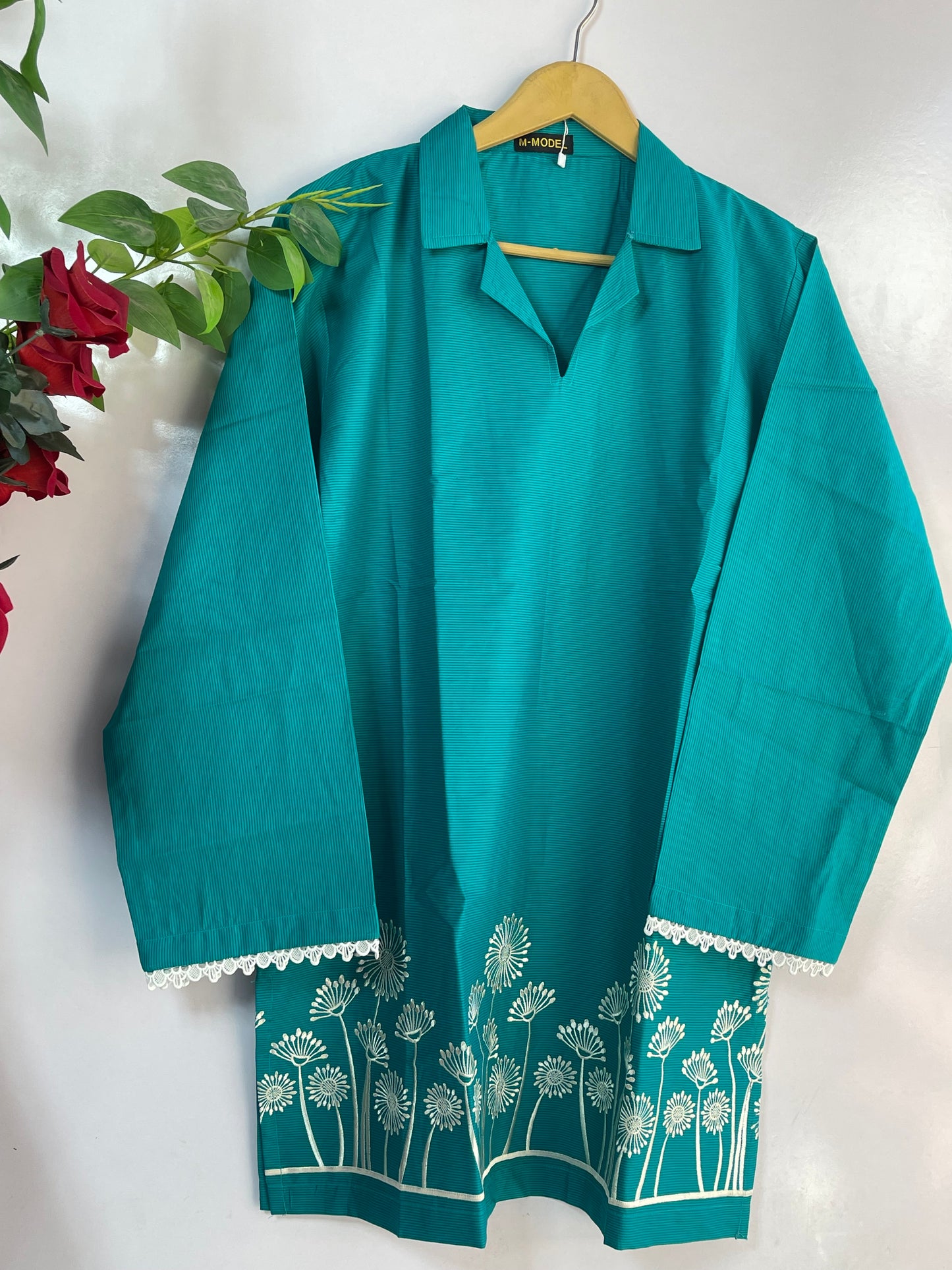 Lawn shirt for baby girls