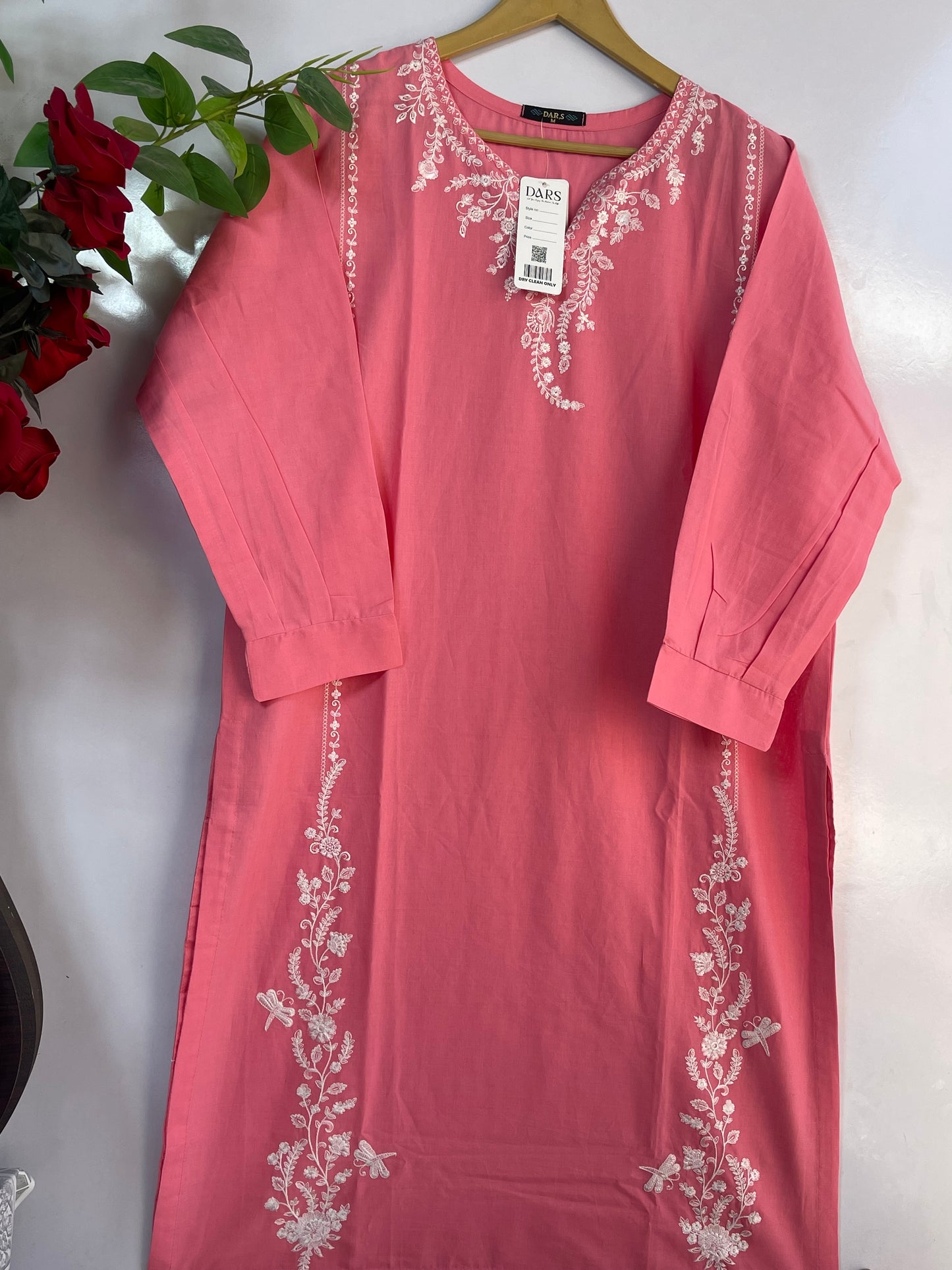 Lawn shirt for baby girls